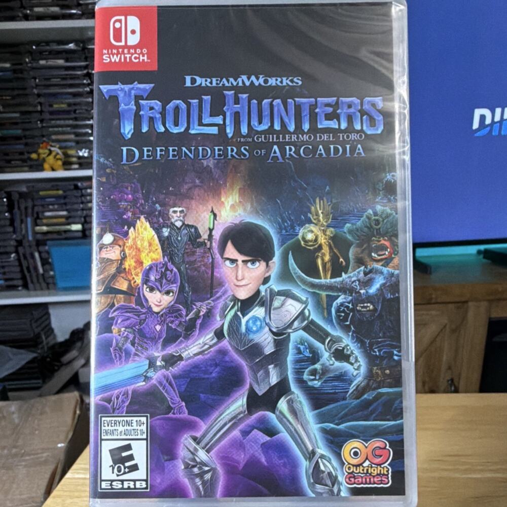Trollhunters Defenders of Arcadia Nintendo Switch Outright Games Action Co-op E…